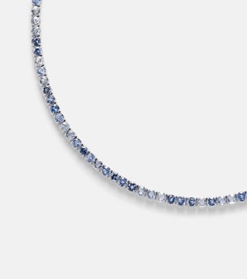 Collier en or blanc 18 ct et saphirs | Bucherer Fine Jewellery