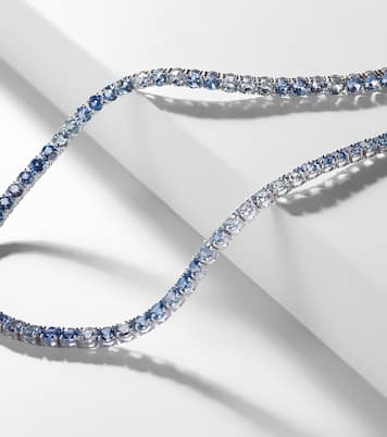 Collier en or blanc 18 ct et saphirs | Bucherer Fine Jewellery