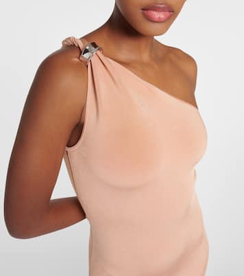 One-shoulder midi dress | Galvan