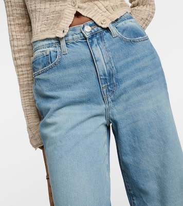 High-Rise Wide-Leg Jeans Le Jane | Frame