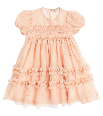 Embroidered floral tulle dress | Stella McCartney Kids
