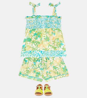 Rachel floral shorts | Poupette St Barth Kids