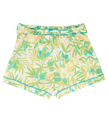 Rachel floral shorts | Poupette St Barth Kids