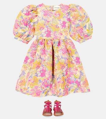 Plagette Gladiator metallic leather sandals  | Pom d'Api