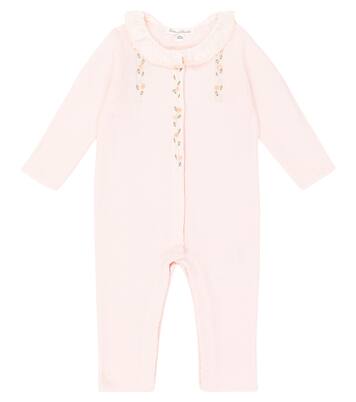 Baby embroidered cotton onesie | Tartine et Chocolat