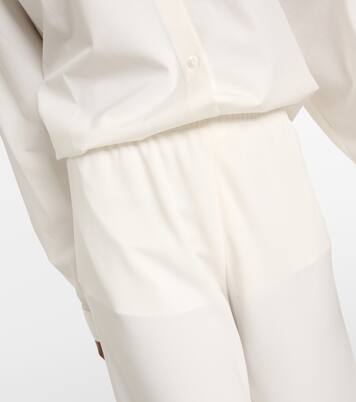 Gala double-cady wide-leg pants | The Row