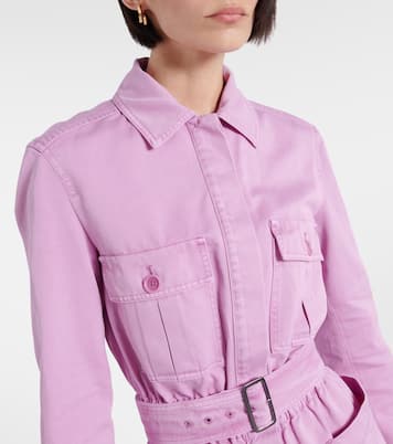 Visiera cotton drill playsuit | Max Mara