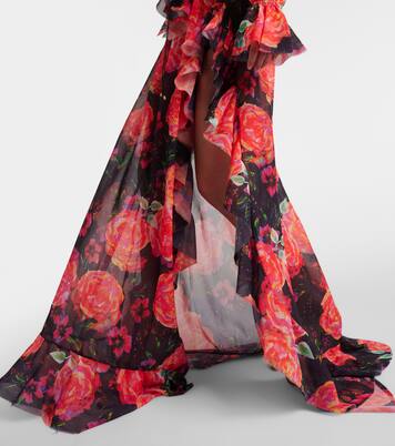 Robe longue Bellen à fleurs | Bananhot