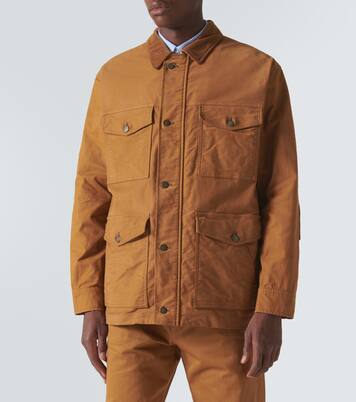 Corduroy-trimmed cotton jacket | Comme des Garçons Homme
