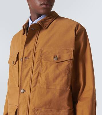 Corduroy-trimmed cotton jacket | Comme des Garçons Homme