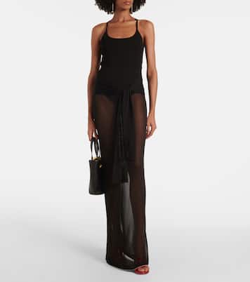 La Robe Maille Nodo embellished gown | Jacquemus