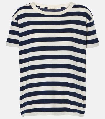 Brady striped cotton T-shirt | Nili Lotan