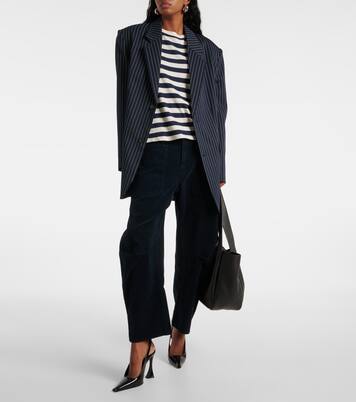 Brady striped cotton T-shirt | Nili Lotan