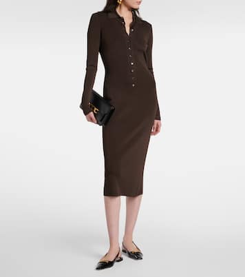 Slingback-Ballerinas Whitney aus Lackleder | Tom Ford