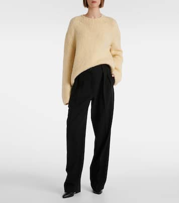 Igor wool-blend wide-leg pants | The Row
