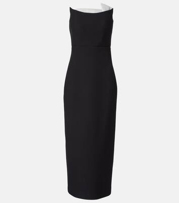Robe midi à ornements | Roland Mouret