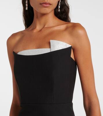 Robe midi à ornements | Roland Mouret