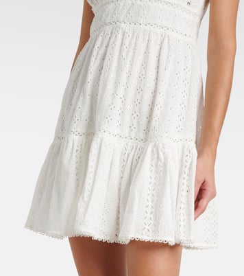 Robe Cara en coton à broderies anglaises | Poupette St Barth