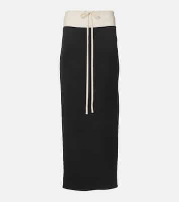 Maxirock Chet aus Satin | Khaite