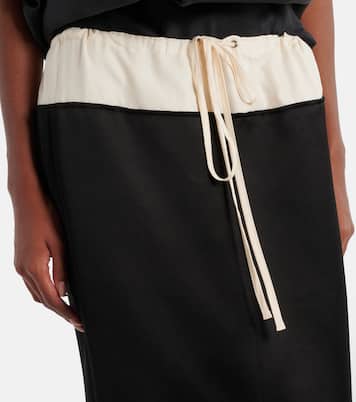 Maxirock Chet aus Satin | Khaite