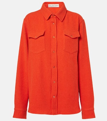 Fire cashmere shirt | God's True Cashmere