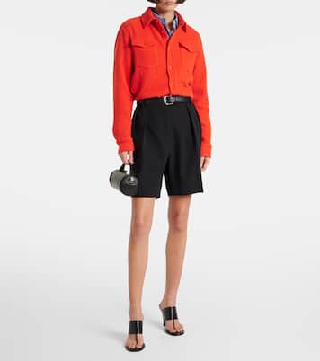 Fire cashmere shirt | God's True Cashmere