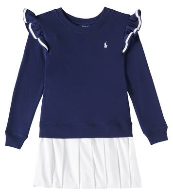 Robe rayée en coton mélangé | Polo Ralph Lauren Kids