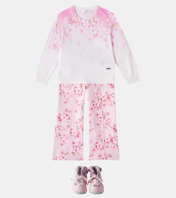 Pull à fleurs | Monnalisa