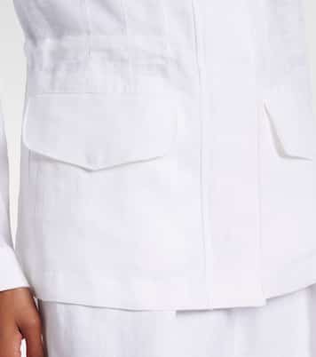 Jacke Traveler aus Leinen | Loro Piana