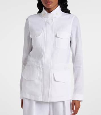 Jacke Traveler aus Leinen | Loro Piana