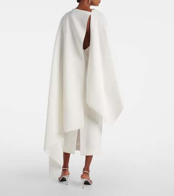 Robe de mariée midi Demetria en crêpe | Roksanda