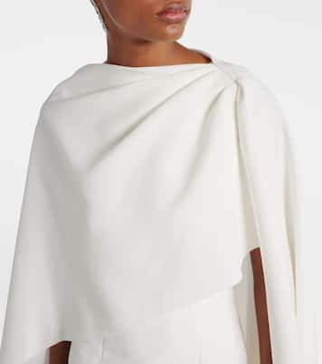 Robe de mariée midi Demetria en crêpe | Roksanda