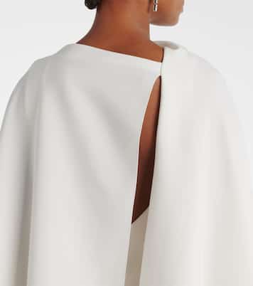 Robe de mariée midi Demetria en crêpe | Roksanda