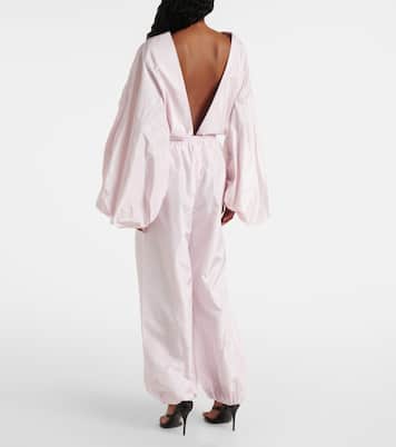 Pantalon ample Balloon en soie | Alaïa