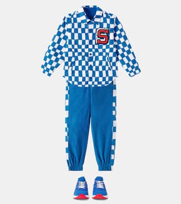 Reversible cotton-blend jacket | Stella McCartney Kids