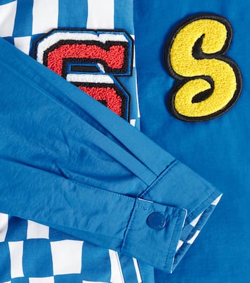 Reversible cotton-blend jacket | Stella McCartney Kids