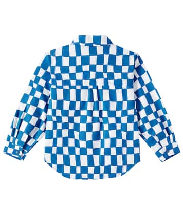 Reversible cotton-blend jacket | Stella McCartney Kids