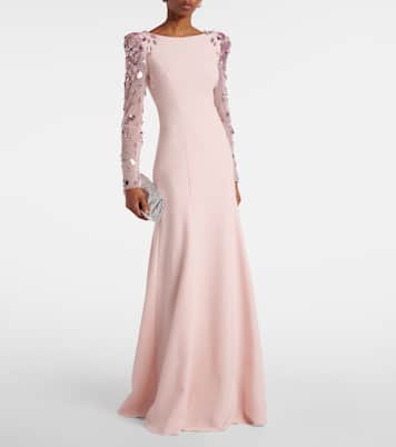 Robe longue Adella à ornements | Jenny Packham
