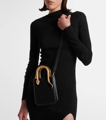 Serpentine Mini leather tote bag | Bvlgari