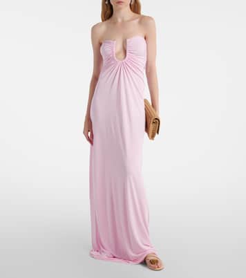 Robe longue Arced Palm | Christopher Esber