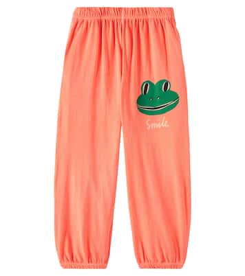 Smiling Frog cotton sweatpants | Jellymallow