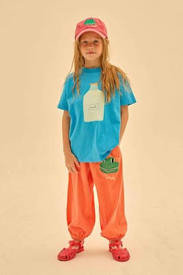 Smiling Frog cotton sweatpants | Jellymallow
