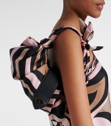 Small twill shoulder bag | Pucci