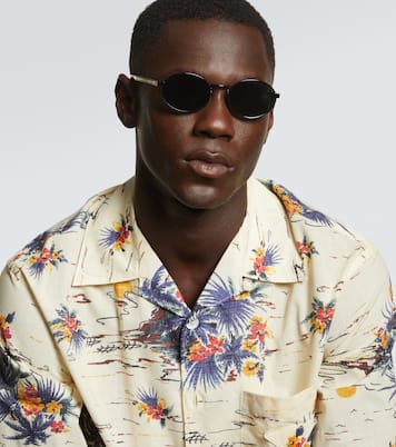 Ovale Sonnenbrille | Prada
