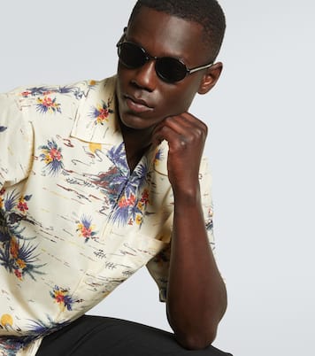 Ovale Sonnenbrille | Prada