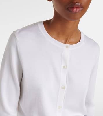 Cardigan aus Seide und Baumwolle | Carolina Herrera