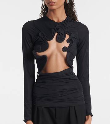 Top Hollow Venus aus Mesh | Christopher Esber