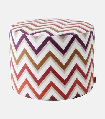 Watamu Zigzag pouf | Missoni