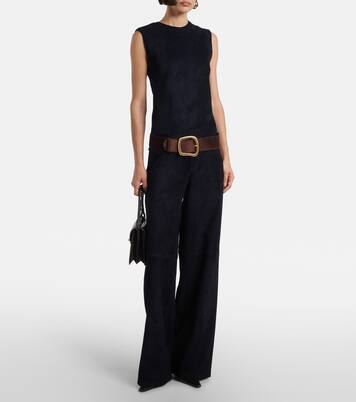 Miuccia suede top | Stouls