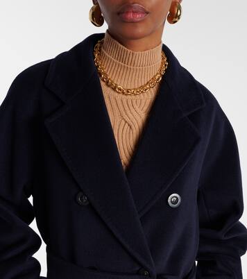 Madame wool and cashmere wrap coat | Max Mara